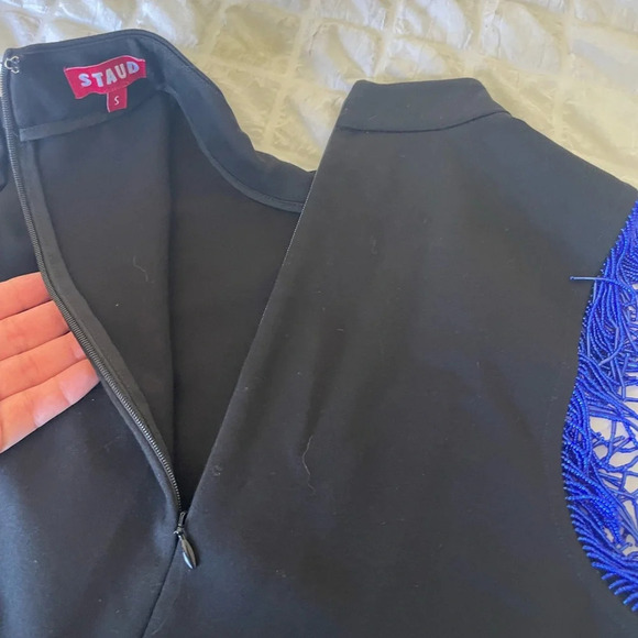 STAUD Kirsten beaded mini dress - Picture 12 of 13